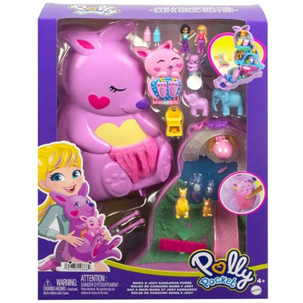 Mama & Joey Kangaroo Compact Playset