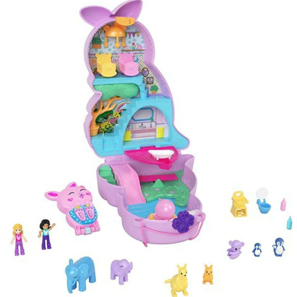 Mama & Joey Kangaroo Compact Playset