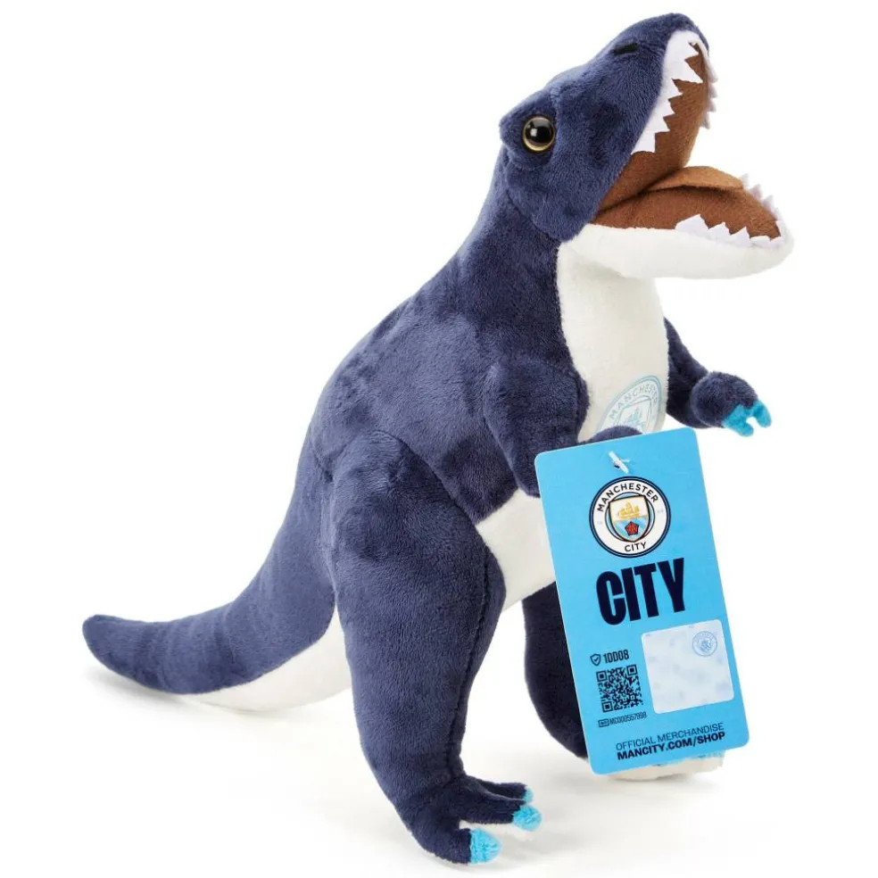 Manchester City Officially Licensed T-Rex Soft Toy 26 cm