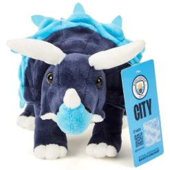 Manchester City Officially Licensed Triceratops Soft Toy 30cm