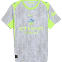 Manchester City Authentic Home Shirt 2025 2026 Adults