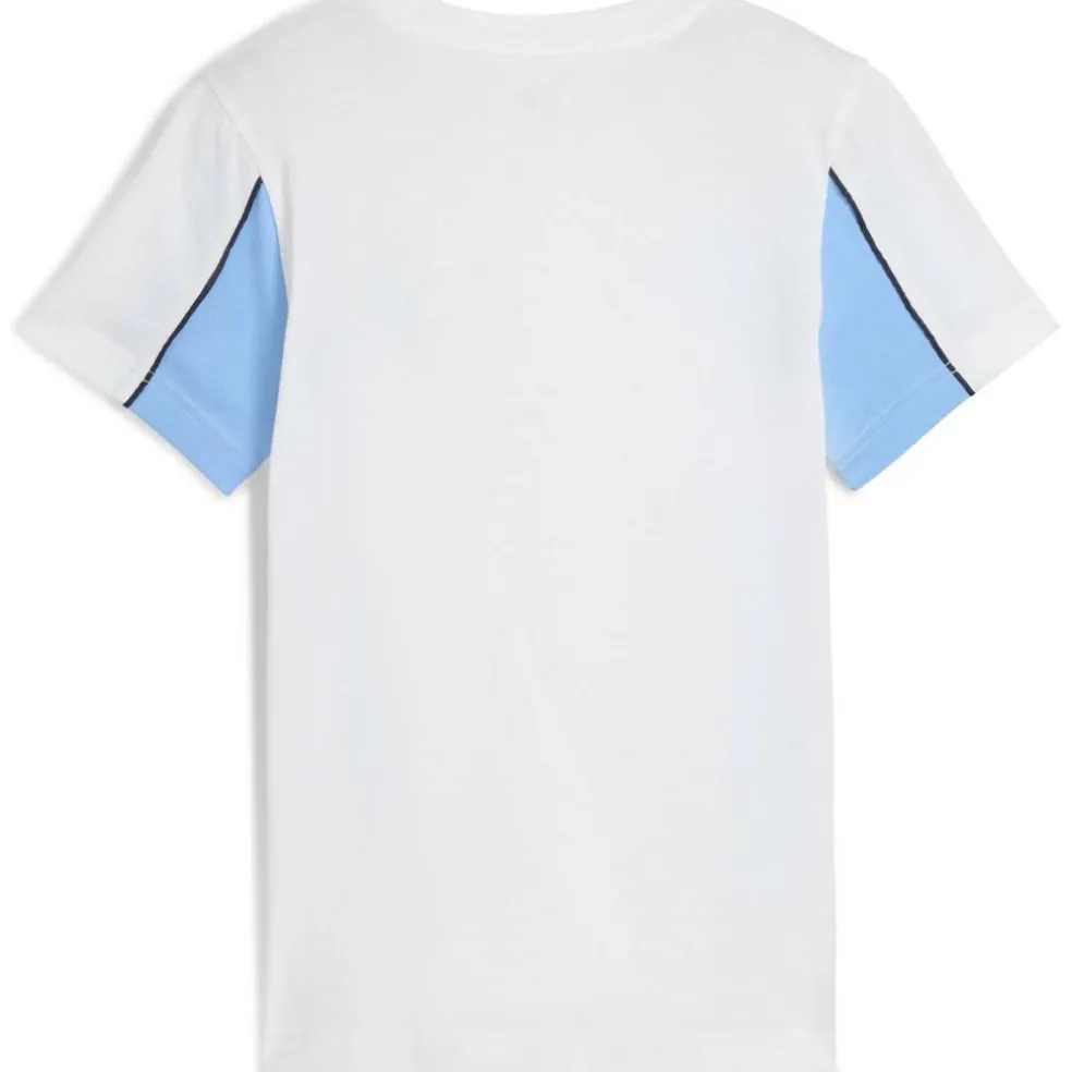Manchester City Football Archive T-Shirt Mens