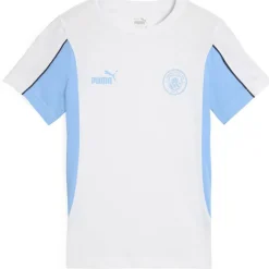 Manchester City Football Archive T-Shirt Mens