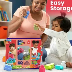 Mattel Mega Bloks Building Bag 60pc