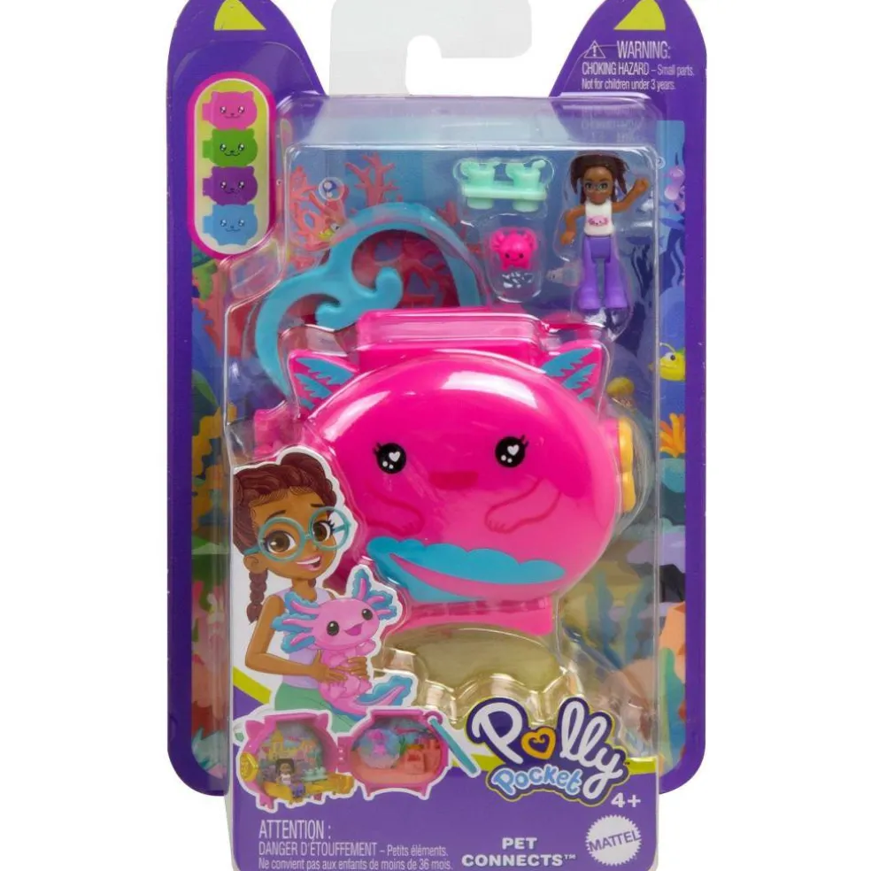 Mattel Polly Pocket Pet Connects Locket Asst
