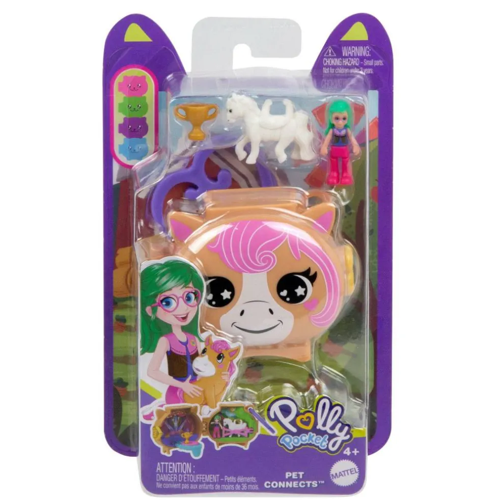 Mattel Polly Pocket Pet Connects Locket Asst