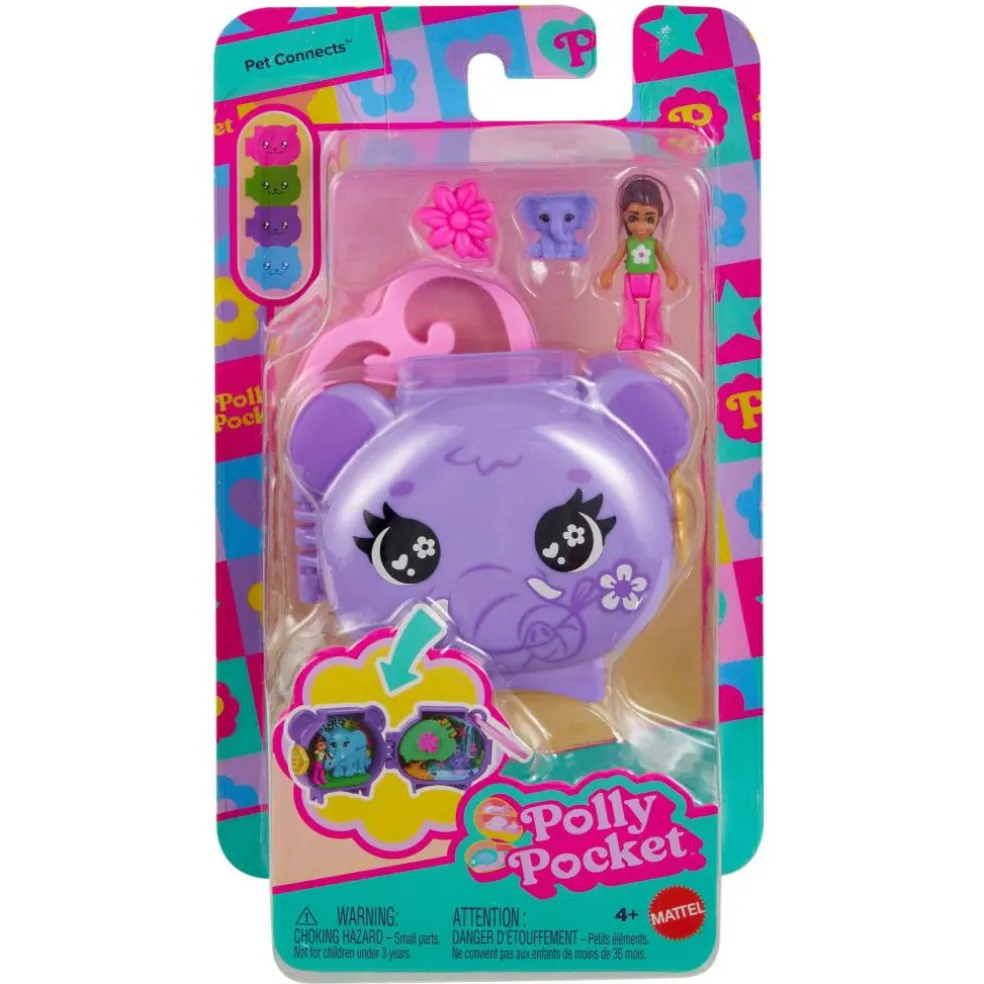 Mattel Polly Pocket Pet Connects Locket Asst