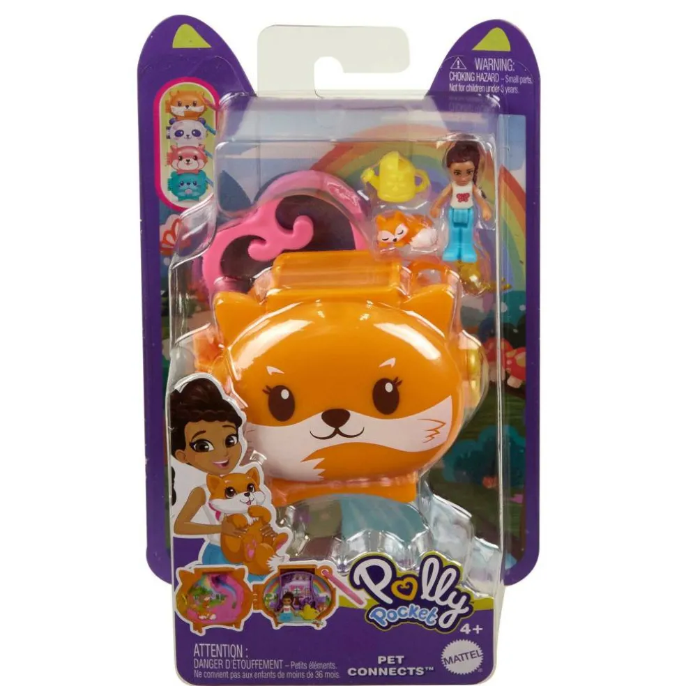 Mattel Polly Pocket Pet Connects Locket Asst