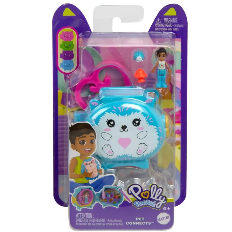 Mattel Polly Pocket Pet Connects Locket Asst