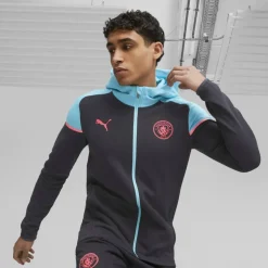 Mcfc Casuals Hooded Jkt Hoody Mens