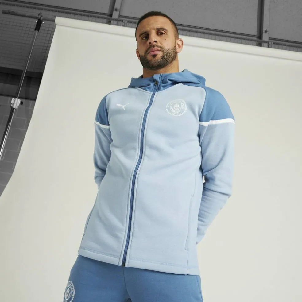 Mcfc Casuals Hooded Jkt Hoody Mens