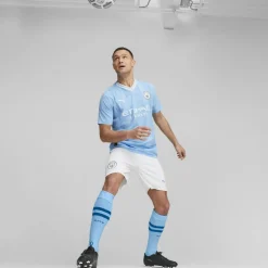 Mcfc Home Authentic Jersey Football Shirt Mens