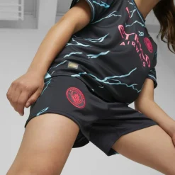 Mcfc Shorts Cb Replica Jr Football Short Unisex Kids