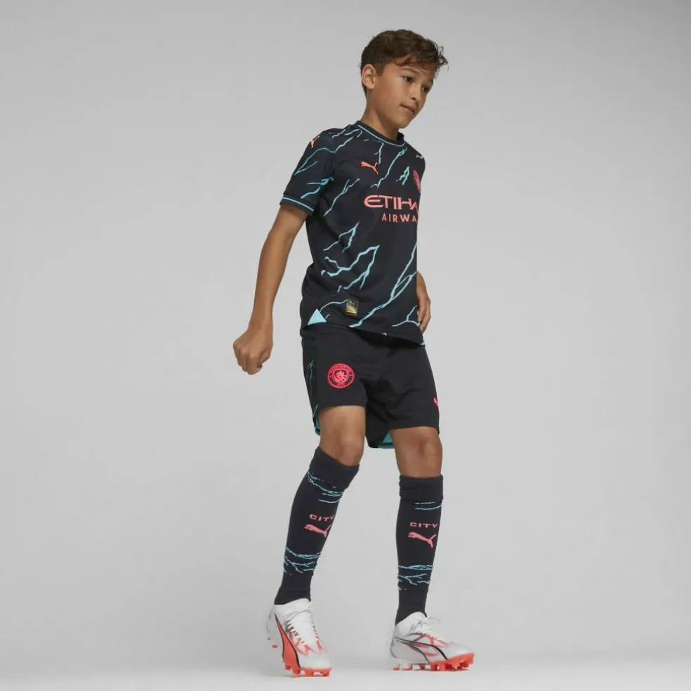 Mcfc Shorts Cb Replica Jr Football Short Unisex Kids