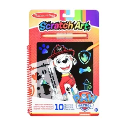 Melissa & Doug Scratch Art Pad Marshall Scribbler