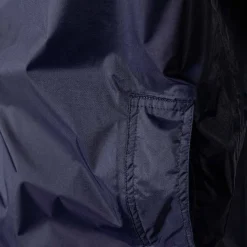 Men packaway waterproof jacket with zip pockets navy