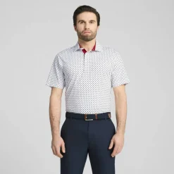 Men's Burgh Polo Short Sleeve Performance Polo Shirt
