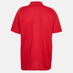 Mens Olympique Lyonnais Performance Polo 2024 2025 Shirt
