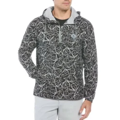 Men's Performance Weather-Resistant Full-Zip Golf Jacket