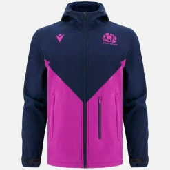 Men's Scotland Rugby World Cup 2025 Long Sleeve Hooded Softshell Jacket