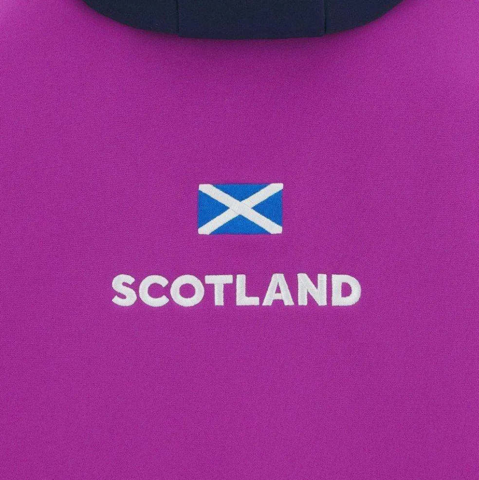 Men's Scotland Rugby World Cup 2025 Long Sleeve Hooded Softshell Jacket