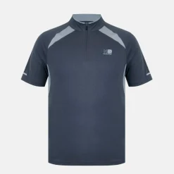 Men's Zipped Short Sleeve Performance Running Top