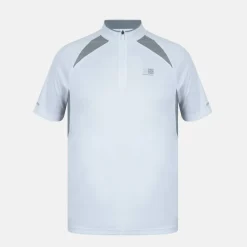 Men's Zipped Short Sleeve Performance Running Top
