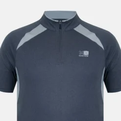 Men's Zipped Short Sleeve Performance Running Top
