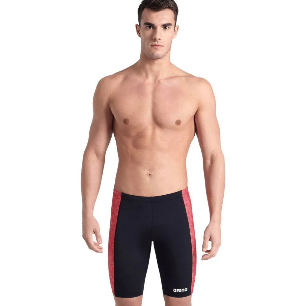 Mens Abstract Tiles Swim Jammer