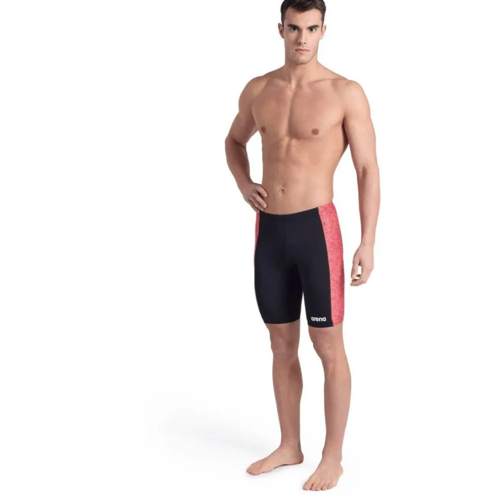 Mens Abstract Tiles Swim Jammer