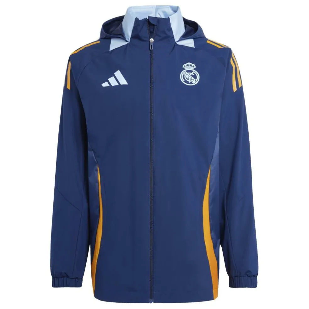 Mens adidas Real Madrid All-Weather Jacket 24/25