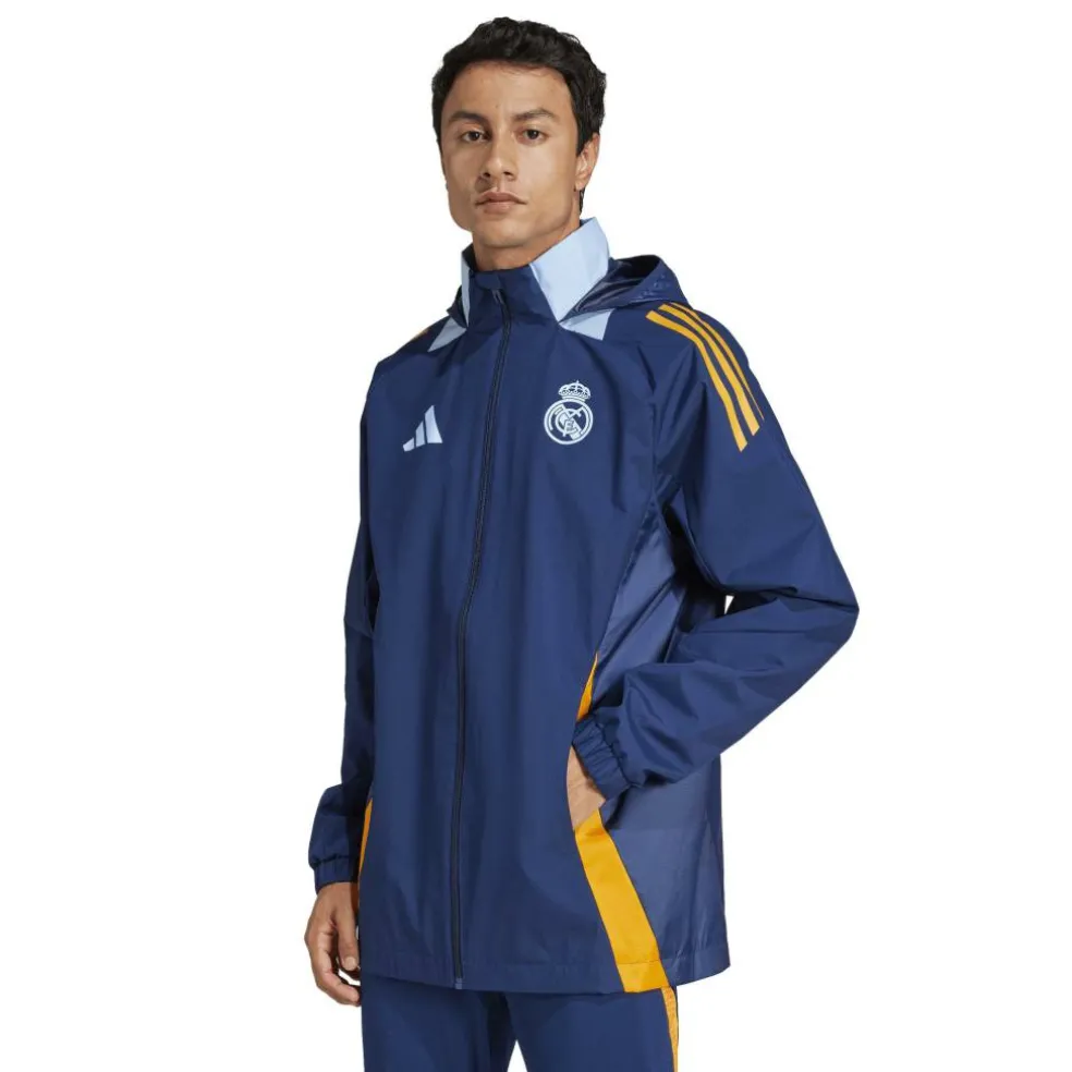 Mens adidas Real Madrid All-Weather Jacket 24/25