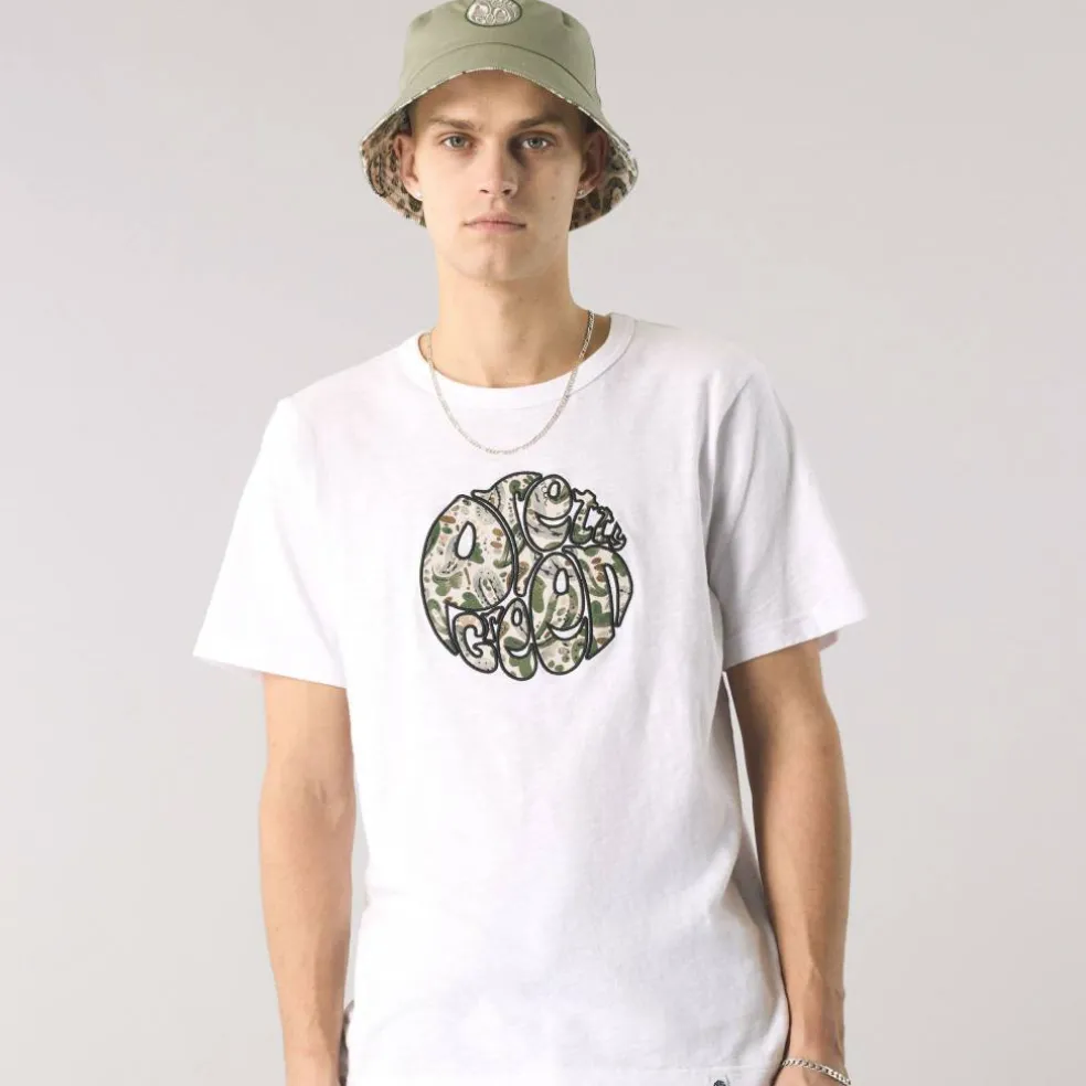 Men's Aquarelle Print Regular Fit T-Shirt