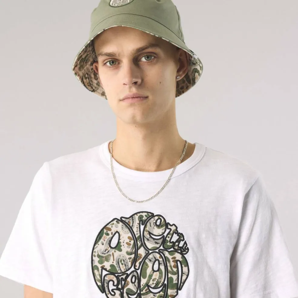 Men's Aquarelle Print Regular Fit T-Shirt