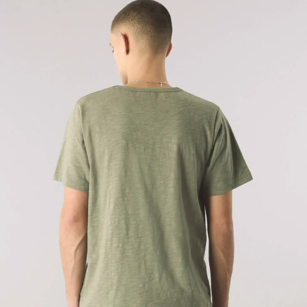 Men's Aquarelle Print Regular Fit T-Shirt