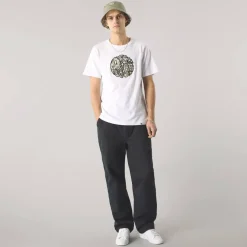 Men's Aquarelle Print Regular Fit T-Shirt
