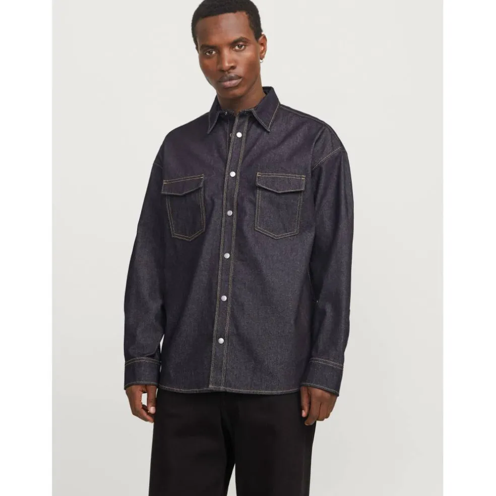 Men's Astin Long Sleeve Denim Shirt
