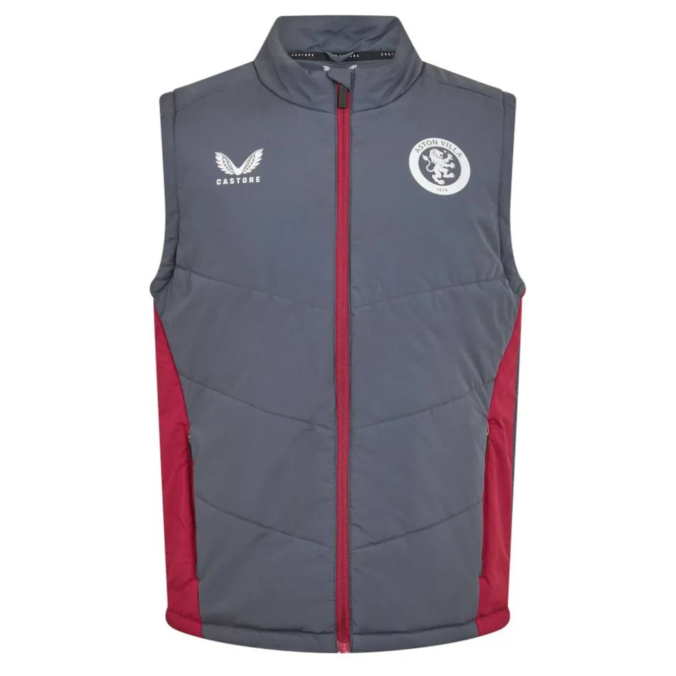 Men's Aston Villa Licensed Manager Football Jacket