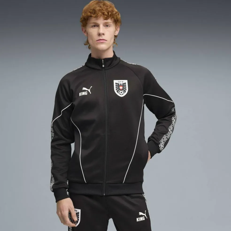 Mens Austria Tracksuit Top World Cup 2026