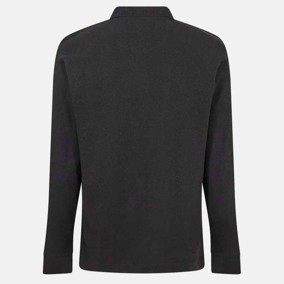 Men's Barone Long Sleeve Polo Shirt