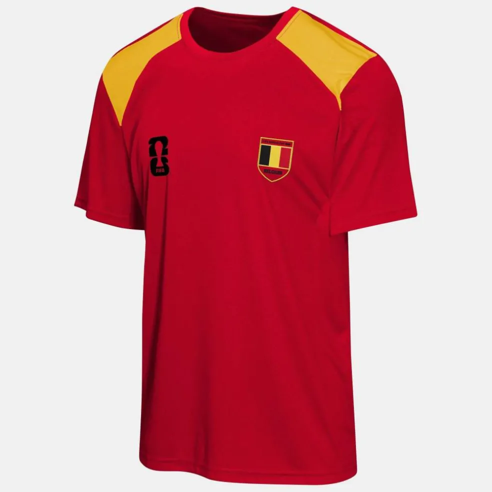 Mens Belgium FIFA World Cup 2026 Short Sleeve T-Shirt