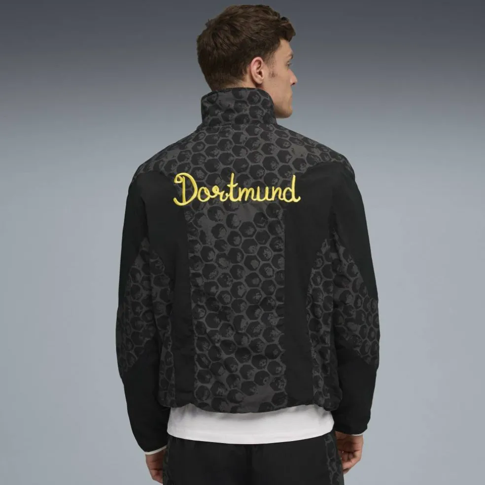 Men's Borussia Dortmund Licensed Rain Anorak Jacket