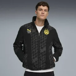 Men's Borussia Dortmund Licensed Rain Anorak Jacket