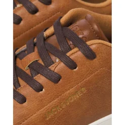 Men's Bosley PU Casual Low-Top Trainers