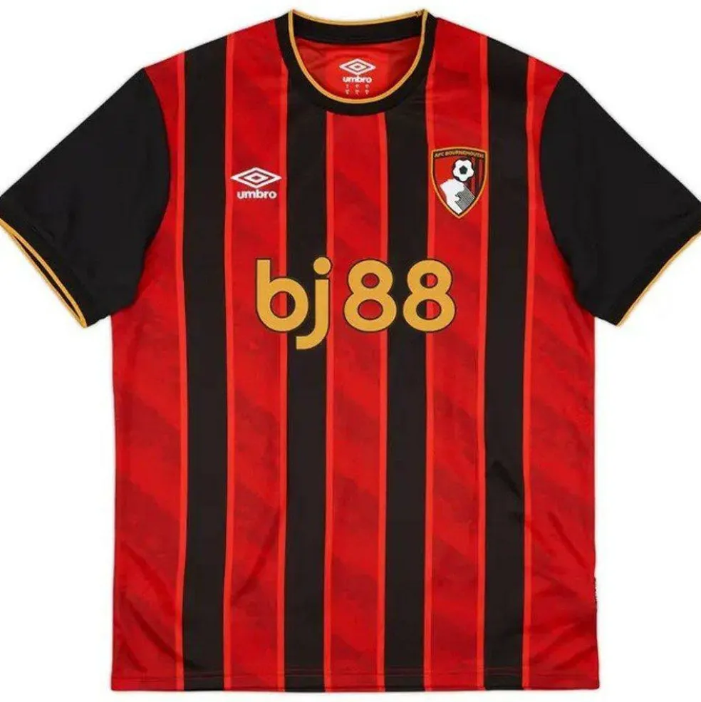 Mens Bournemouth Home 2025/26 Football Shirt