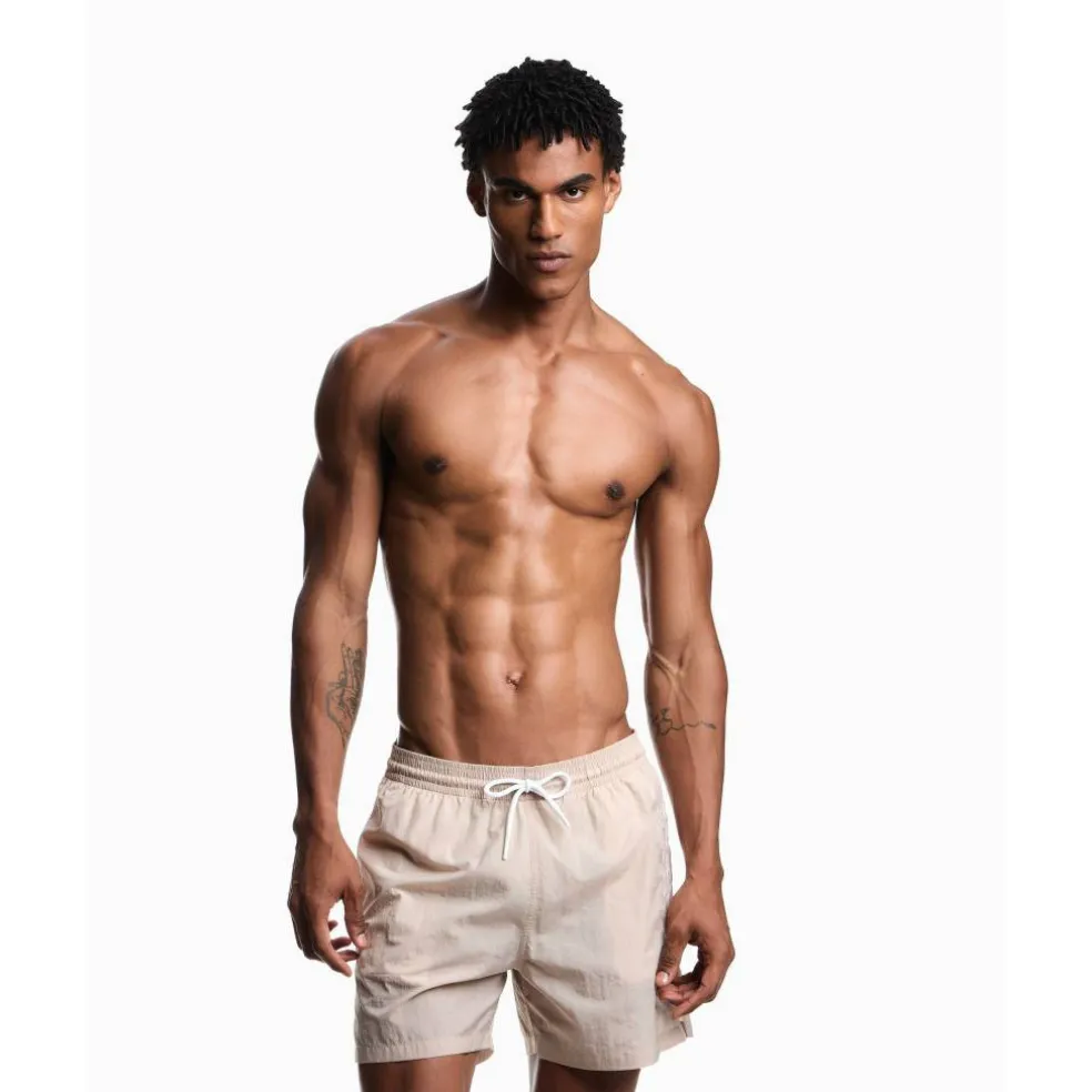 Men's Boxer Beachwear Swimming Trunks