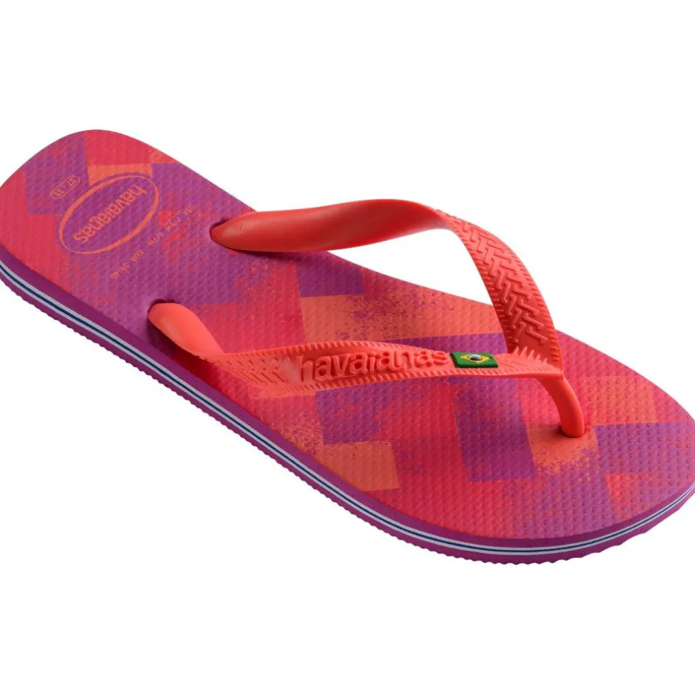 Men's Brasil Fresh Black Flip Flops