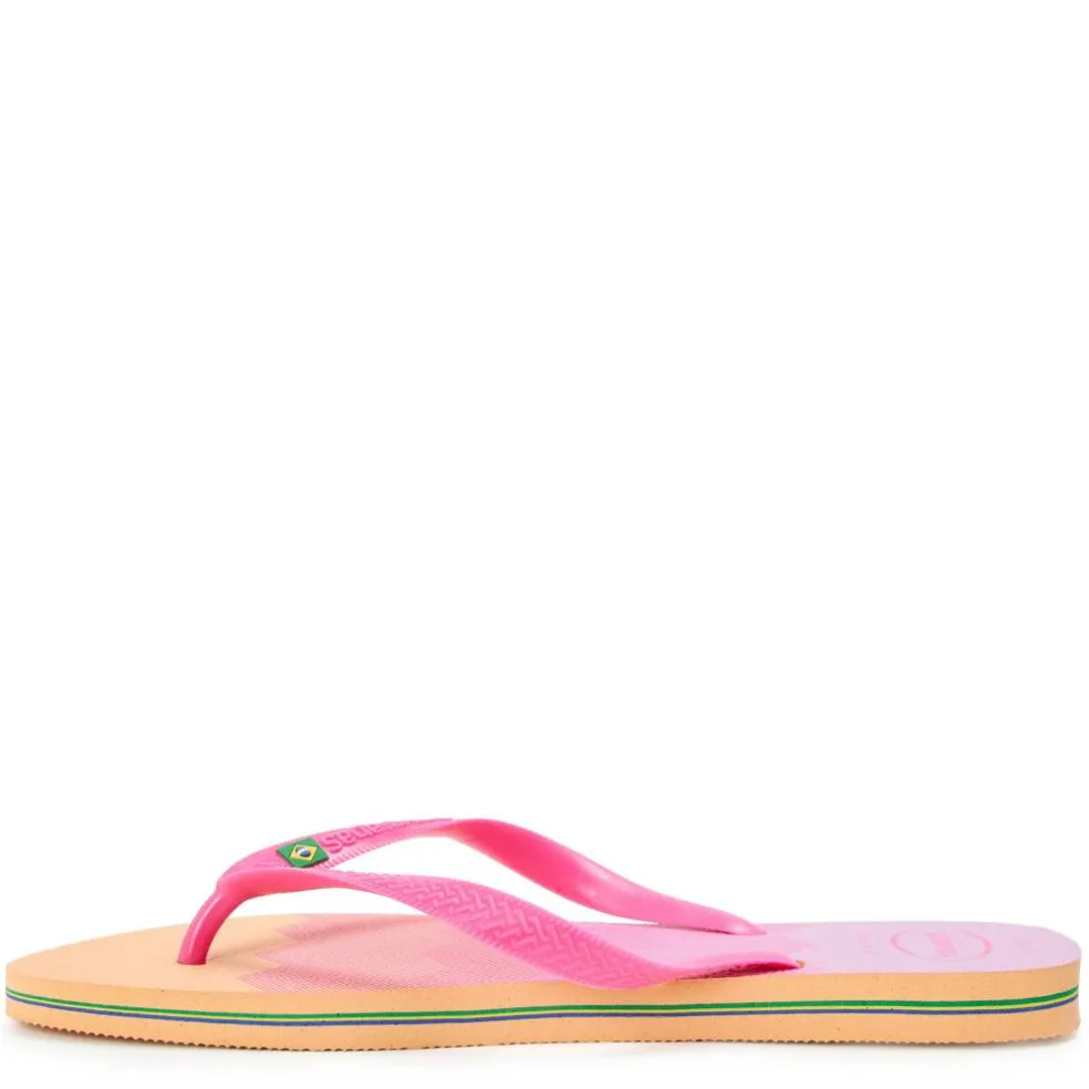 Men's Brasil Fresh Black Flip Flops