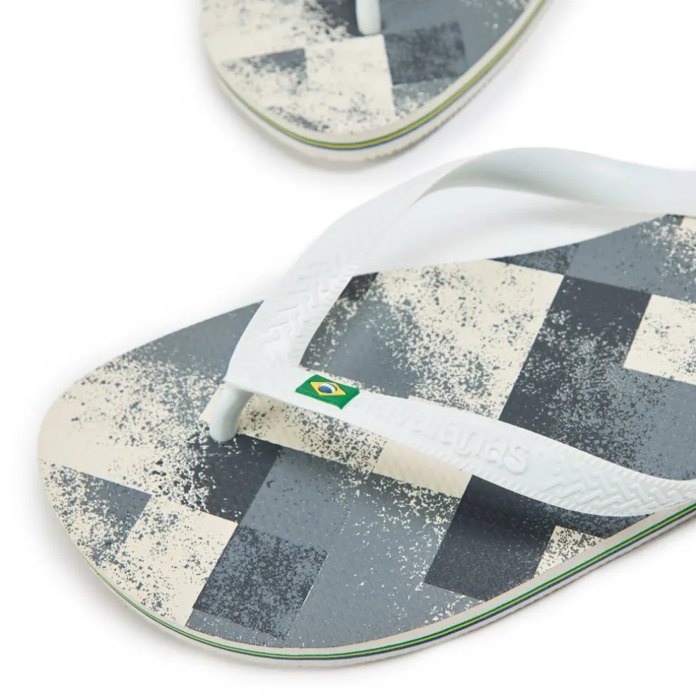 Men's Brasil Fresh Black Flip Flops