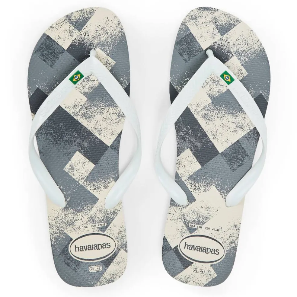 Men's Brasil Fresh Black Flip Flops